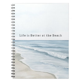 Strand Zand Oceaan Notitieboek