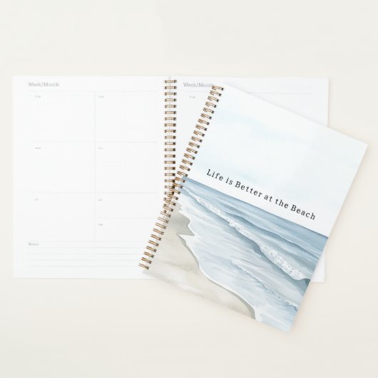 Strand Zand Oceaan Planner (Display)