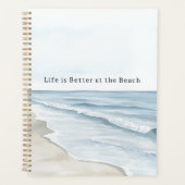 Strand Zand Oceaan Planner (Voorkant)
