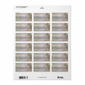 Strand, Zand, Palmen  Label (Full Sheet)