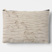 Strand Zand Voetafdrukken Etui (Voorkant)