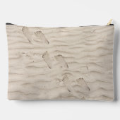 Strand Zand Voetafdrukken Etui (Achterkant)