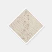 Strand Zand Voetafdrukken Servet (Hoek)