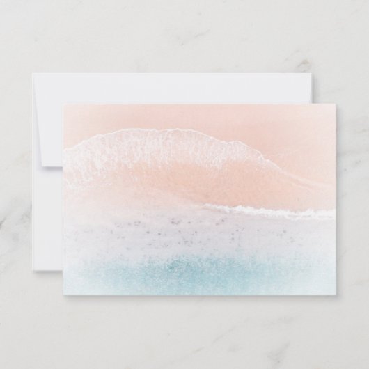 Strand Zand Zee Natuur Seaside Custom Sjabloon (Voorkant)