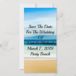 Strand Zand Zee Save The Date