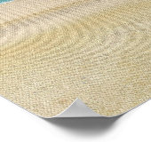 Strand Zand Zee Scene op Posters (Hoek)