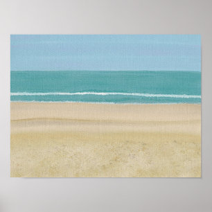 Strand Zand Zee Scene op Posters