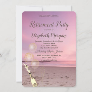 Strand Zand Zonsondergang Ballonnen, Wijn Pensione Kaart