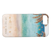 strand zee en tropische telefoonbehuizing Case-Mate iPhone case (Achterkant (Horizontaal))