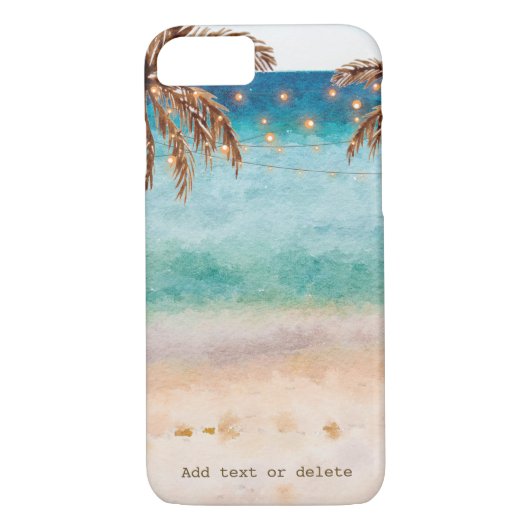 strand zee en tropische telefoonbehuizing Case-Mate iPhone case (Achterkant)
