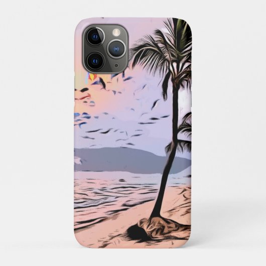 Strand, Zee, Oceaan Case-Mate iPhone Case (Achterkant)