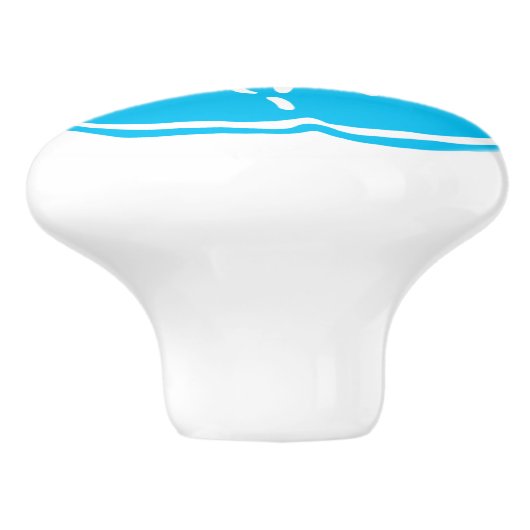 Strand Zee Shell Ladeknoppen - SRF Keramische Knop (Zijkant)