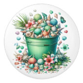 Strand Zee Shell Ladeknoppen - SRF Keramische Knop (Voorkant)