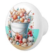 Strand Zee Shell Ladeknoppen - SRF Keramische Knop (Rechts)