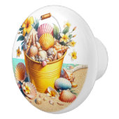 Strand Zee Shell Ladeknoppen - SRF Keramische Knop (Rechts)