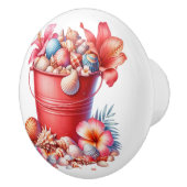 Strand Zee Shell Ladeknoppen - SRF Keramische Knop (Rechts)