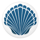 Strand Zee Shell Ladeknoppen - SRF Keramische Knop (Voorkant)