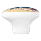 Strand Zee Shell Ladeknoppen - SRF Keramische Knop (Zijkant)