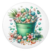 Strand Zee Shell Ladeknoppen - SRF Keramische Knop (Voorkant)