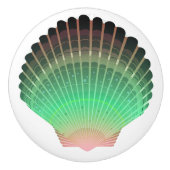 Strand Zee Shell Ladeknoppen - SRF Keramische Knop (Voorkant)