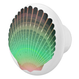 Strand Zee Shell Ladeknoppen - SRF Keramische Knop