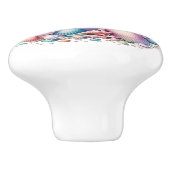 Strand Zee Shell Ladeknoppen - SRF Keramische Knop (Zijkant)