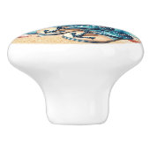 Strand Zee Shell Ladeknoppen - SRF Keramische Knop (Zijkant)