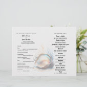 Strand zee shell nautische zee schelpen 3D chic (Staand voorkant)