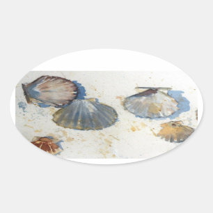 Strand Zee Shell Stickers
