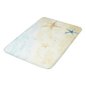 *~* strand Zee Shore Star fish AR7 Nautisch Badmat (Gekanteld)
