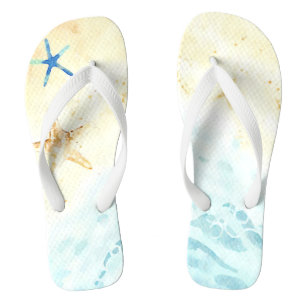 *~* strand Zee Shore Star Nautical AR7 Teenslippers