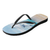 Strand,Zee,Zand,Dolfijn Teenslippers (Schuin)