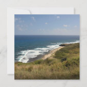 Strand Zee Zand Natuur Lucht Caribisch gebied USVI Kaart (Voorkant)
