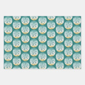 Strand Zeeen en groeten Inpakpapier Vel (Voorkant 3)