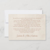 Strand Zeeschelpen Zand Seaside Bruiloft Foto Bedankkaart (Achterkant)