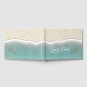 Strand Zeester, Blauw Zee Water Ocean Zand Bruilof Gastenboek (Volledig)