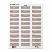 Strand Zeester Taupe Tannine Chic Elegante Trouw Etiket (Full Sheet)