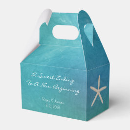 Strand Zeesterren Favor Box Bedankdoosjes