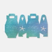 Strand Zeesterren Favor Box Bedankdoosjes (Uitgevouwen)