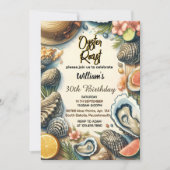 Strand Zeevruchten parel oester gebraden 30e verja Kaart (Voorkant)