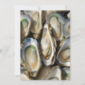 Strand Zeevruchten parel oester gebraden 30e verja Kaart (Achterkant)