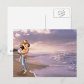 Strand Zei Ja kopie Aankondigingskaart (Voorkant / Achterkant)