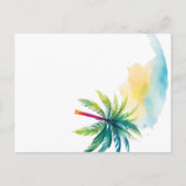 Strand zoektocht aankondigingskaart (Achterkant)