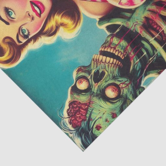 strand zombie meisje tissuepapier (Detail)