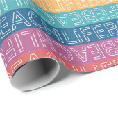 Strand Zomer Cadeaupapier (Rol Hoek)