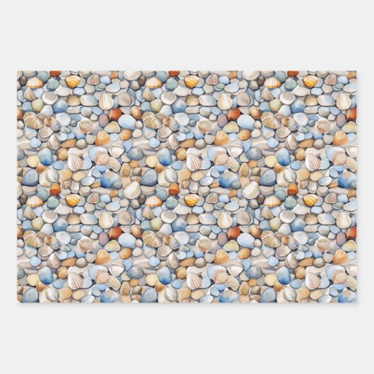 Strand Zomer inpakpapier (Voorkant)