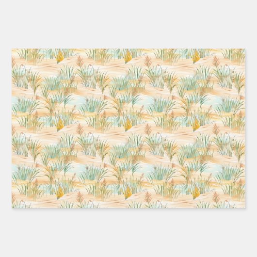 Strand Zomer inpakpapier (Voorkant 2)