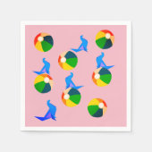 Strand, Zomer papieren servetten (Voorkant)