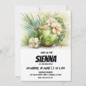 Strand Zomer Party uitnodiging (Voorkant)