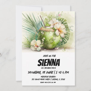 Strand Zomer Party uitnodiging